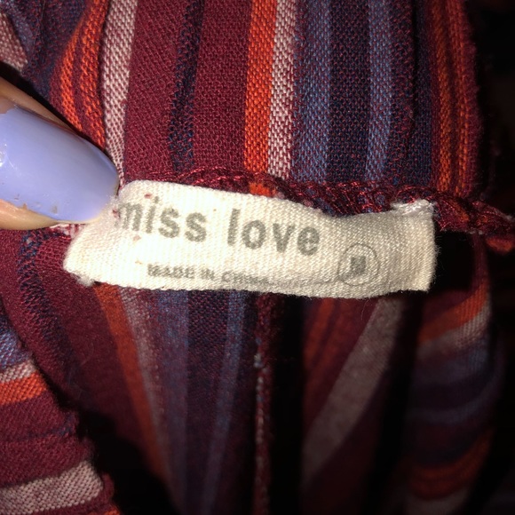 Stripped Tie Pants - Picture 3 of 4